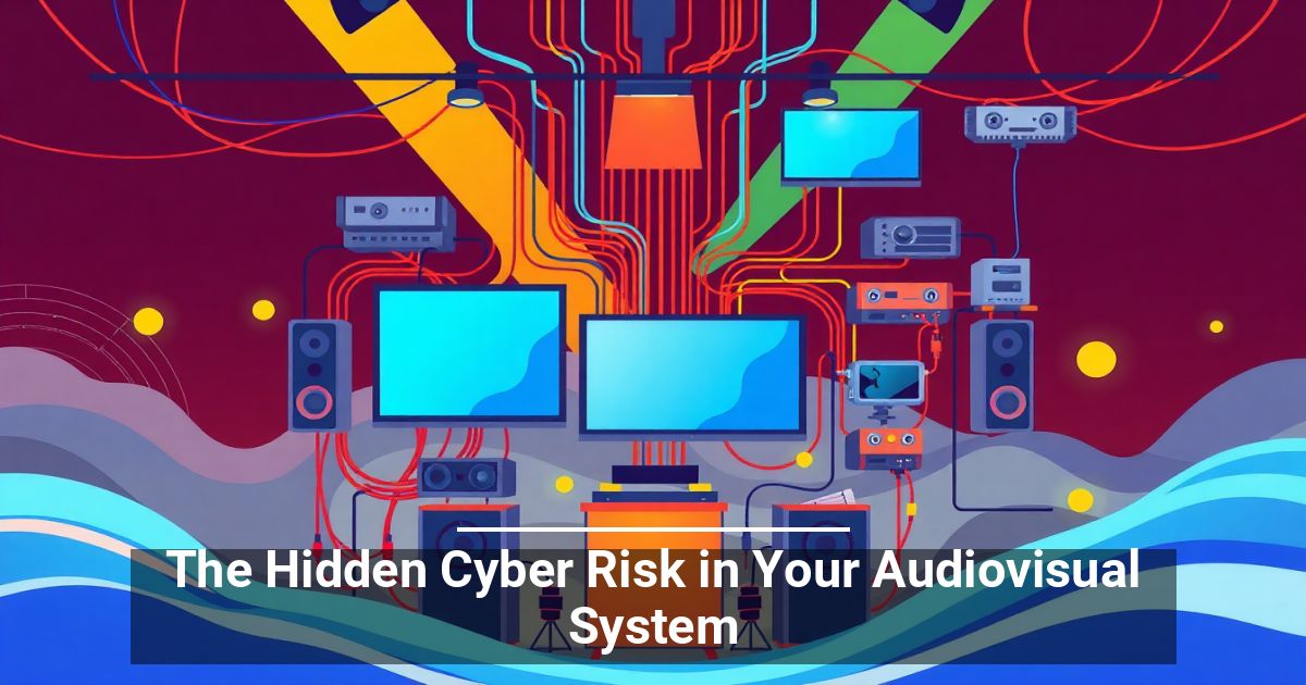 The Hidden Cyber Risk in Your Audiovisual System